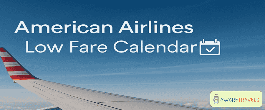american airlines low fare calendar