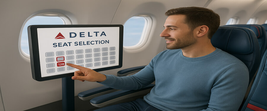 delta airlines seat selection policy
