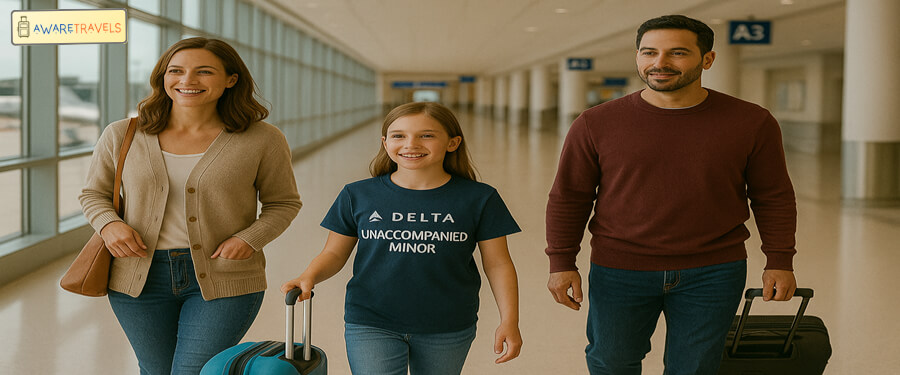 delta airlines unaccompanied minor