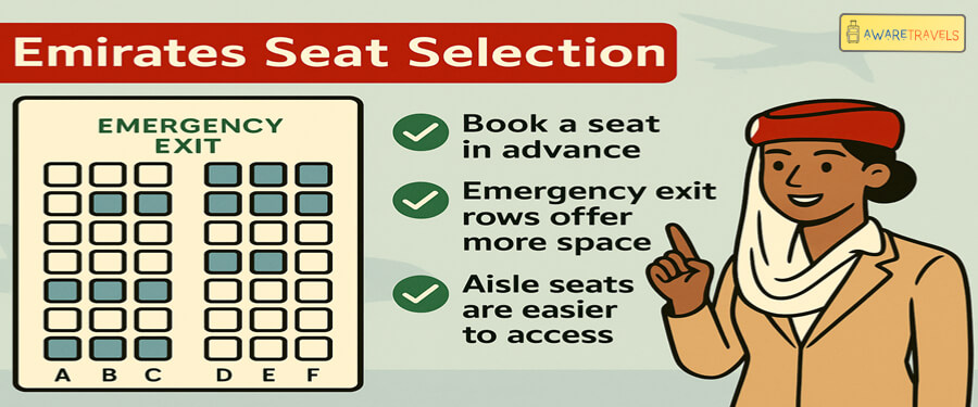 emirates seat selection