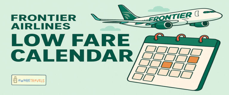 frontier airlines low fare calendar