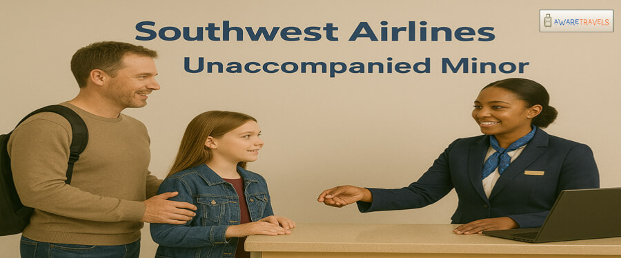 southwest airlines unaccompanied minor policy