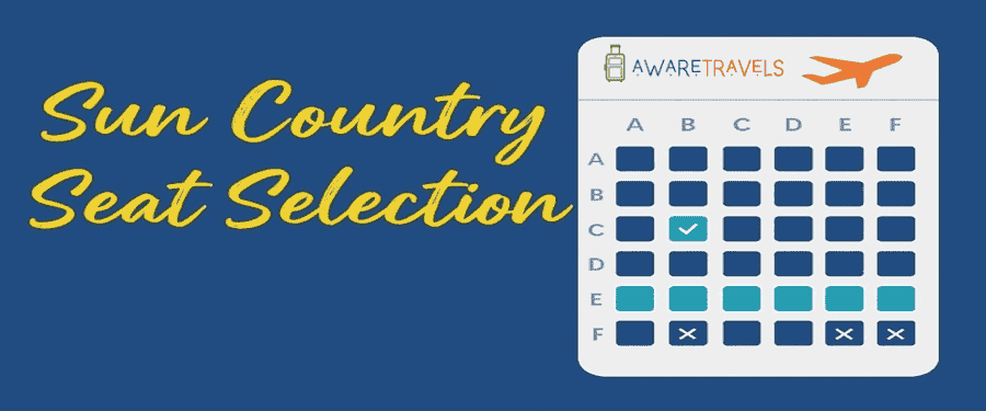 sun country seat selection