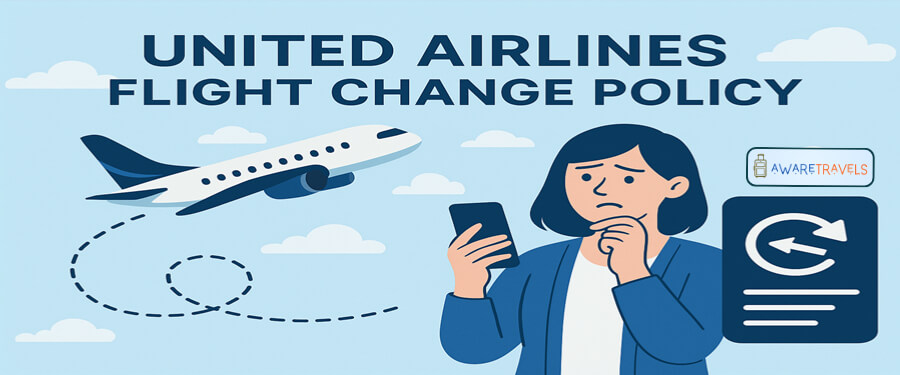 united airlines flight change policy