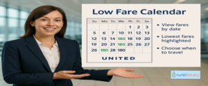united airlines low fare calendar