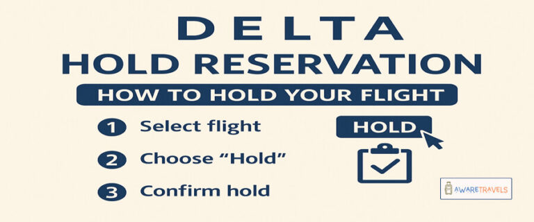 delta airlines hold reservation