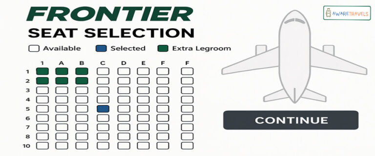 frontier airlines seat selection