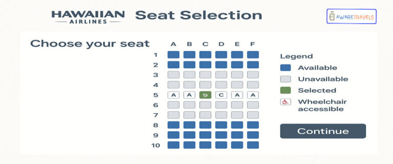 hawaiian airlines seat selection