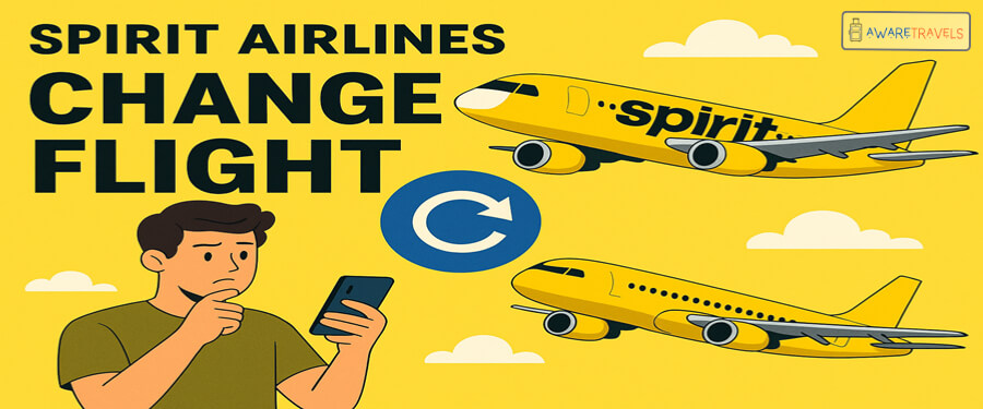 spirit airlines flight change policy