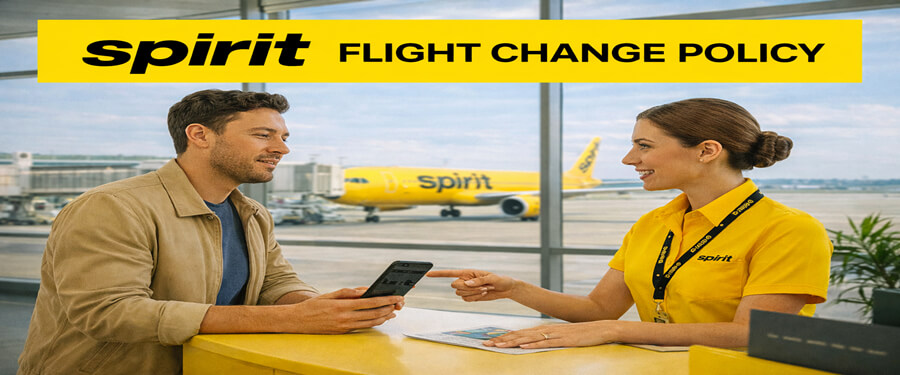 spirit airlines flight change
