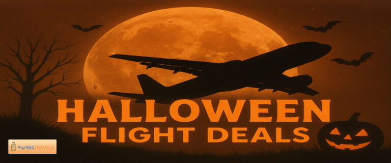 halloween flight deals