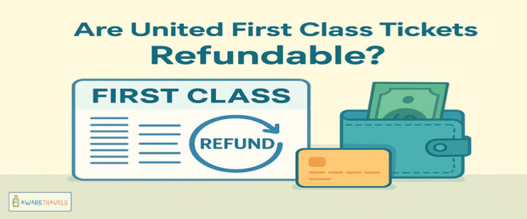are united first class tickets refundable