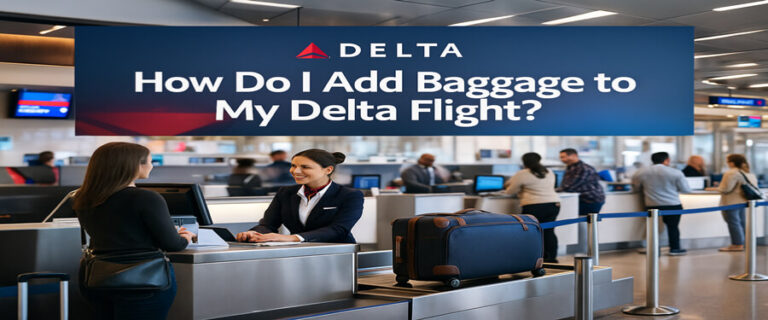 how do i add baggage to my delta flight