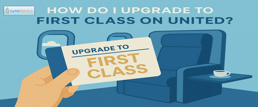 how do i upgrade to first class on united