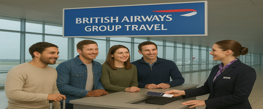 british airways group travel