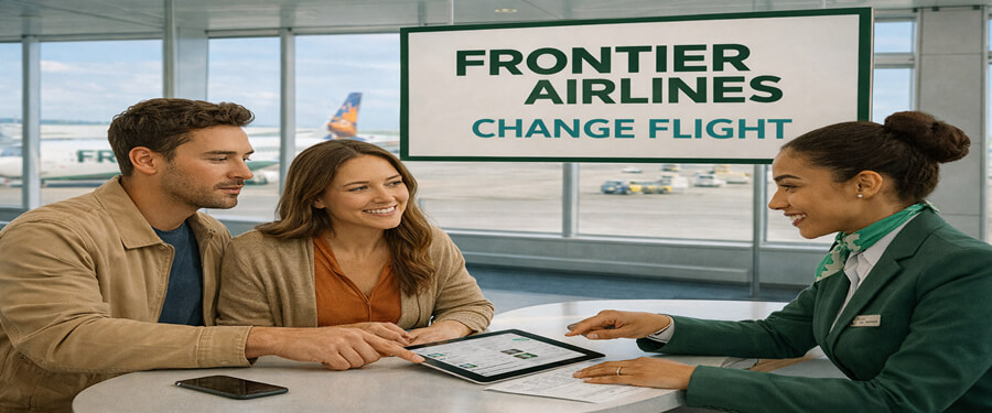 frontier airlines change flight