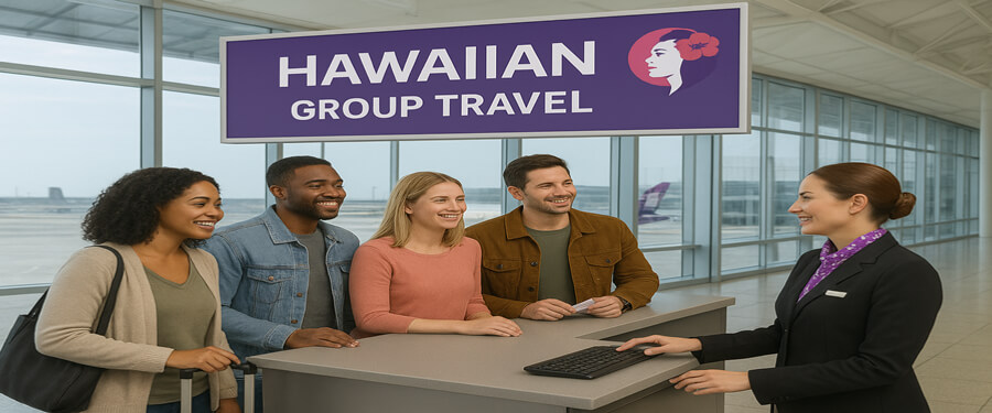 hawaiian airlines group travel