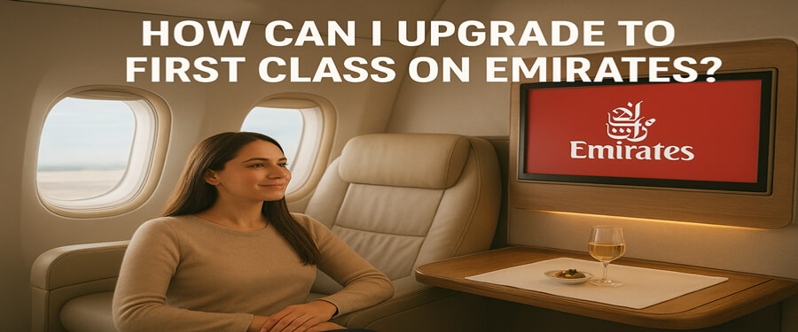 how can i upgrade to first class on emirates